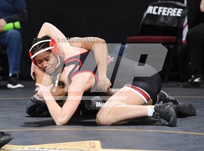 Thumbnail 1 in CIF State Girls Wrestling Championships (Consolation RD1) photogallery.