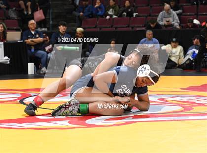 Thumbnail 1 in CIF State Girls Wrestling Championships (Consolation RD1) photogallery.