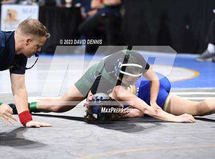 Thumbnail 2 in CIF State Girls Wrestling Championships (Consolation RD1) photogallery.