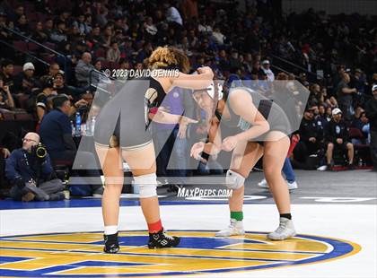 Thumbnail 1 in CIF State Girls Wrestling Championships (Consolation RD1) photogallery.