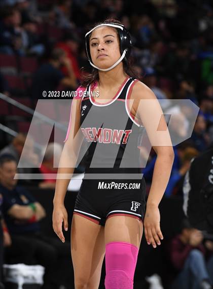 Thumbnail 2 in CIF State Girls Wrestling Championships (Consolation RD1) photogallery.