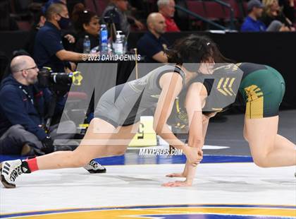 Thumbnail 1 in CIF State Girls Wrestling Championships (Consolation RD1) photogallery.