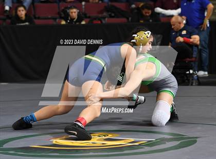 Thumbnail 1 in CIF State Girls Wrestling Championships (Consolation RD1) photogallery.