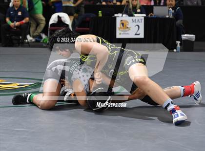 Thumbnail 1 in CIF State Girls Wrestling Championships (Consolation RD1) photogallery.