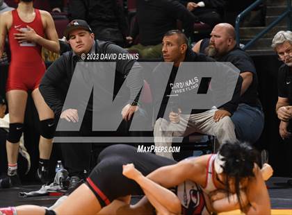 Thumbnail 1 in CIF State Girls Wrestling Championships (Consolation RD1) photogallery.