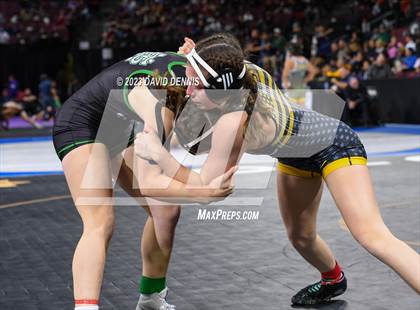 Thumbnail 2 in CIF State Girls Wrestling Championships (Consolation RD1) photogallery.