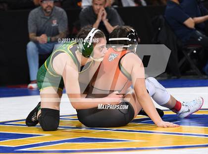 Thumbnail 1 in CIF State Girls Wrestling Championships (Consolation RD1) photogallery.