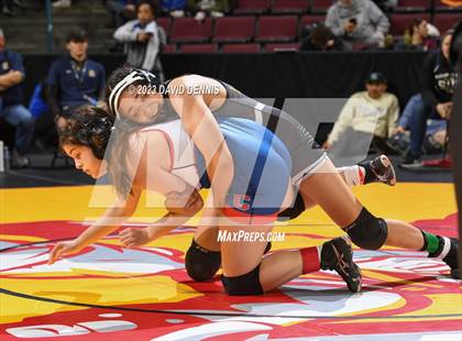 Thumbnail 3 in CIF State Girls Wrestling Championships (Consolation RD1) photogallery.