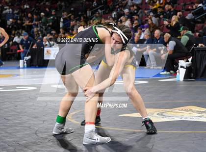 Thumbnail 1 in CIF State Girls Wrestling Championships (Consolation RD1) photogallery.