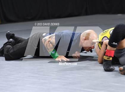 Thumbnail 2 in CIF State Girls Wrestling Championships (Consolation RD1) photogallery.