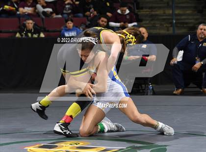 Thumbnail 1 in CIF State Girls Wrestling Championships (Consolation RD1) photogallery.