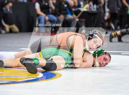Thumbnail 1 in CIF State Girls Wrestling Championships (Consolation RD1) photogallery.