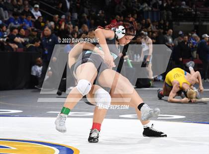 Thumbnail 1 in CIF State Girls Wrestling Championships (Consolation RD1) photogallery.
