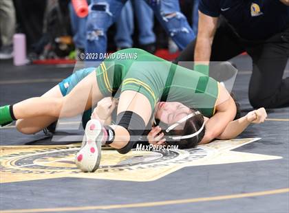Thumbnail 2 in CIF State Girls Wrestling Championships (Consolation RD1) photogallery.
