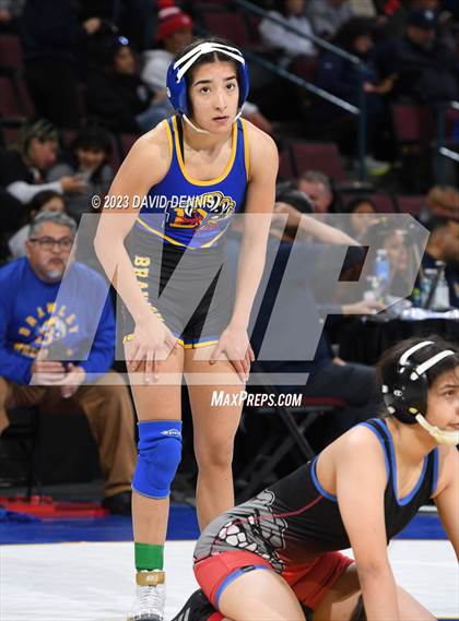 Thumbnail 1 in CIF State Girls Wrestling Championships (Consolation RD1) photogallery.