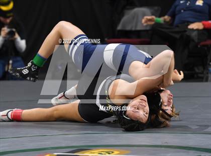 Thumbnail 1 in CIF State Girls Wrestling Championships (Consolation RD1) photogallery.