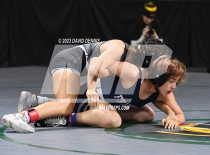 Thumbnail 1 in CIF State Girls Wrestling Championships (Consolation RD1) photogallery.