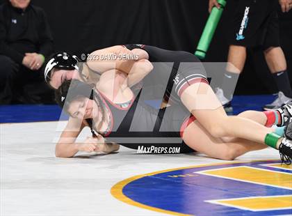 Thumbnail 1 in CIF State Girls Wrestling Championships (Consolation RD1) photogallery.
