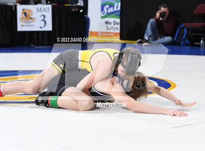 Thumbnail 3 in CIF State Girls Wrestling Championships (Consolation RD1) photogallery.