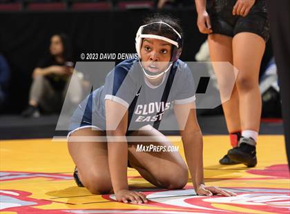 Thumbnail 3 in CIF State Girls Wrestling Championships (Consolation RD1) photogallery.