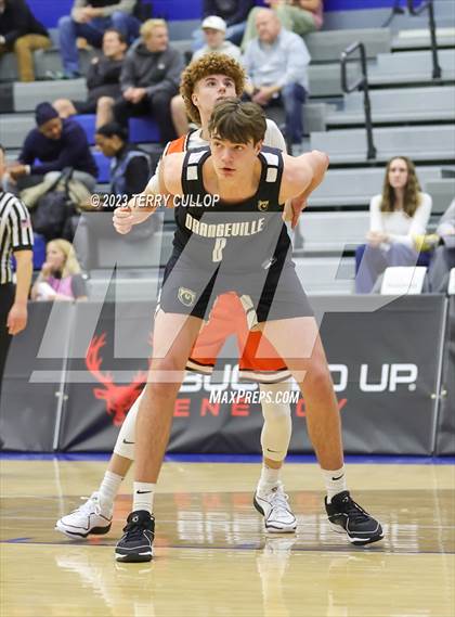 Thumbnail 2 in Orangeville Prep (Canada) vs. Wasatch Academy (5 for the Fight National Hoopfest) photogallery.