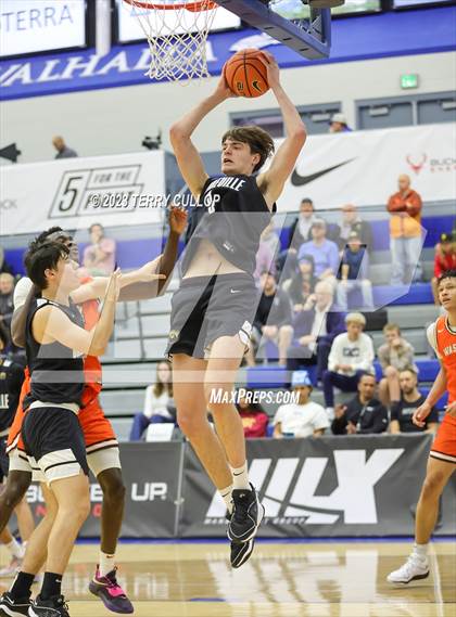Thumbnail 1 in Orangeville Prep (Canada) vs. Wasatch Academy (5 for the Fight National Hoopfest) photogallery.