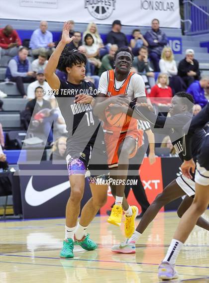 Thumbnail 3 in Orangeville Prep (Canada) vs. Wasatch Academy (5 for the Fight National Hoopfest) photogallery.