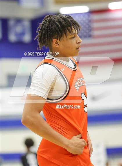 Thumbnail 3 in Orangeville Prep (Canada) vs. Wasatch Academy (5 for the Fight National Hoopfest) photogallery.