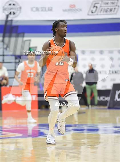 Thumbnail 2 in Orangeville Prep (Canada) vs. Wasatch Academy (5 for the Fight National Hoopfest) photogallery.