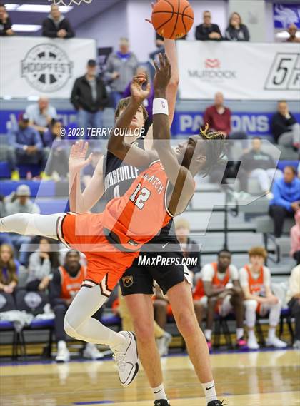 Thumbnail 1 in Orangeville Prep (Canada) vs. Wasatch Academy (5 for the Fight National Hoopfest) photogallery.