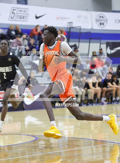 Thumbnail 2 in Orangeville Prep (Canada) vs. Wasatch Academy (5 for the Fight National Hoopfest) photogallery.