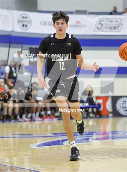 Thumbnail 3 in Orangeville Prep (Canada) vs. Wasatch Academy (5 for the Fight National Hoopfest) photogallery.