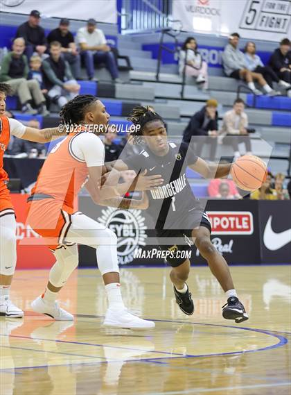 Thumbnail 2 in Orangeville Prep (Canada) vs. Wasatch Academy (5 for the Fight National Hoopfest) photogallery.