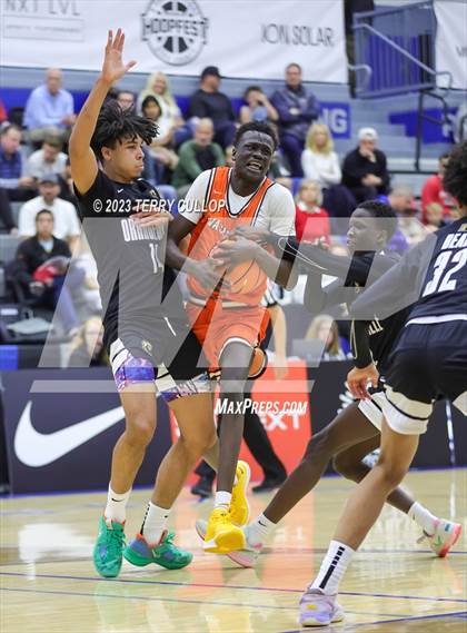 Thumbnail 1 in Orangeville Prep (Canada) vs. Wasatch Academy (5 for the Fight National Hoopfest) photogallery.