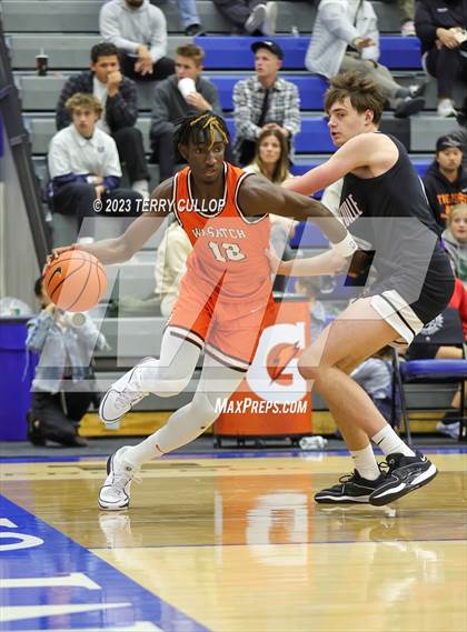 Thumbnail 2 in Orangeville Prep (Canada) vs. Wasatch Academy (5 for the Fight National Hoopfest) photogallery.