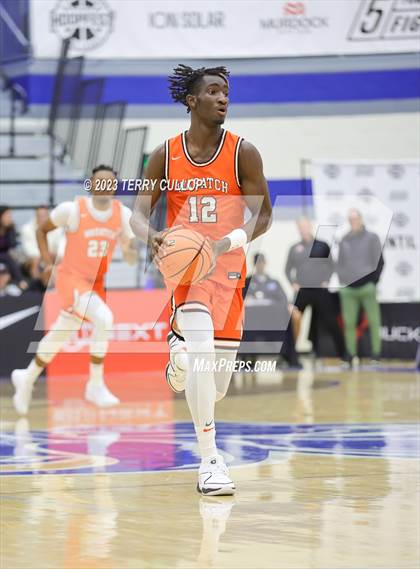 Thumbnail 1 in Orangeville Prep (Canada) vs. Wasatch Academy (5 for the Fight National Hoopfest) photogallery.