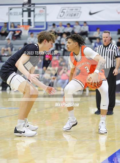 Thumbnail 2 in Orangeville Prep (Canada) vs. Wasatch Academy (5 for the Fight National Hoopfest) photogallery.