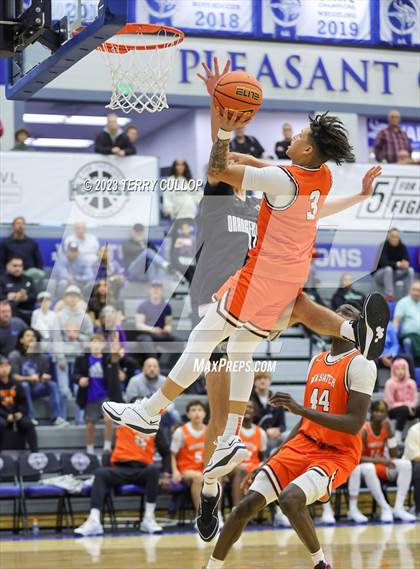Thumbnail 1 in Orangeville Prep (Canada) vs. Wasatch Academy (5 for the Fight National Hoopfest) photogallery.