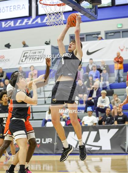 Thumbnail 2 in Orangeville Prep (Canada) vs. Wasatch Academy (5 for the Fight National Hoopfest) photogallery.