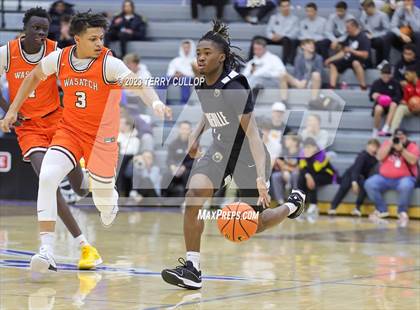 Thumbnail 2 in Orangeville Prep (Canada) vs. Wasatch Academy (5 for the Fight National Hoopfest) photogallery.