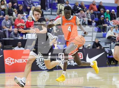 Thumbnail 1 in Orangeville Prep (Canada) vs. Wasatch Academy (5 for the Fight National Hoopfest) photogallery.