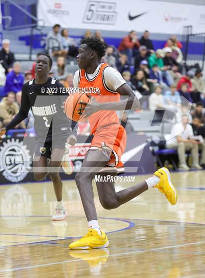 Thumbnail 1 in Orangeville Prep (Canada) vs. Wasatch Academy (5 for the Fight National Hoopfest) photogallery.
