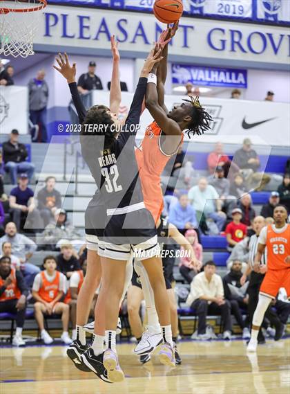 Thumbnail 3 in Orangeville Prep (Canada) vs. Wasatch Academy (5 for the Fight National Hoopfest) photogallery.