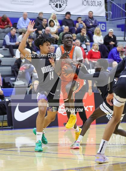 Thumbnail 1 in Orangeville Prep (Canada) vs. Wasatch Academy (5 for the Fight National Hoopfest) photogallery.