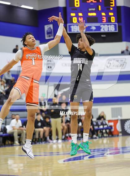 Thumbnail 3 in Orangeville Prep (Canada) vs. Wasatch Academy (5 for the Fight National Hoopfest) photogallery.