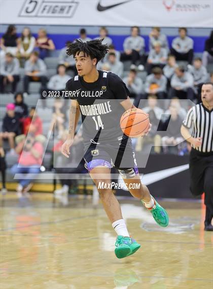 Thumbnail 1 in Orangeville Prep (Canada) vs. Wasatch Academy (5 for the Fight National Hoopfest) photogallery.