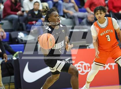 Thumbnail 2 in Orangeville Prep (Canada) vs. Wasatch Academy (5 for the Fight National Hoopfest) photogallery.