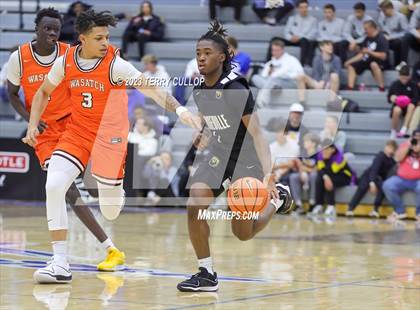Thumbnail 3 in Orangeville Prep (Canada) vs. Wasatch Academy (5 for the Fight National Hoopfest) photogallery.