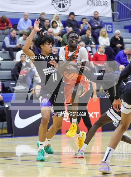 Thumbnail 2 in Orangeville Prep (Canada) vs. Wasatch Academy (5 for the Fight National Hoopfest) photogallery.