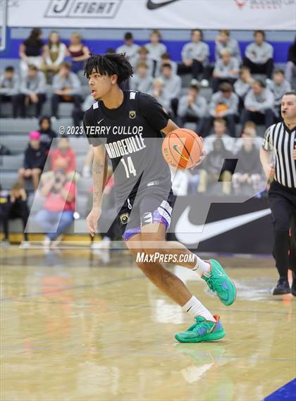 Thumbnail 2 in Orangeville Prep (Canada) vs. Wasatch Academy (5 for the Fight National Hoopfest) photogallery.